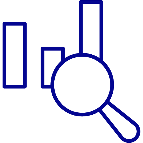 Budget vs. actual monitoring icon