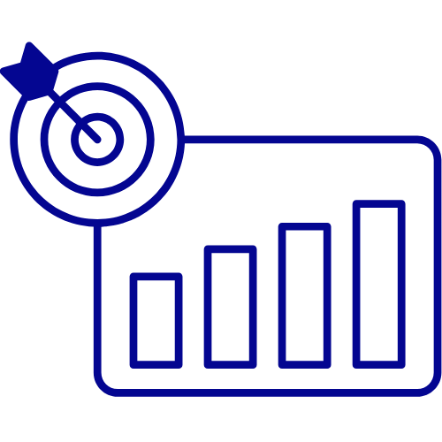 Project forecasting icon